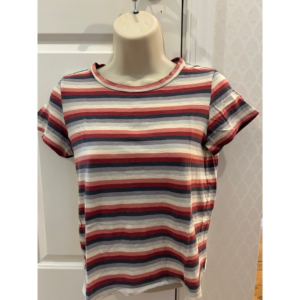American Eagle Striped T-shirt - S